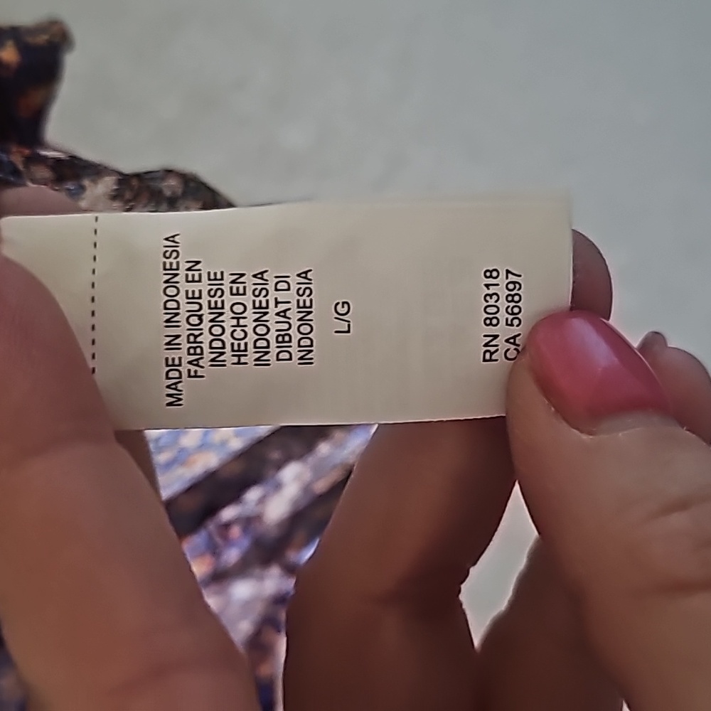 Lucky brand peasant style blouse - Picture 4 of 6